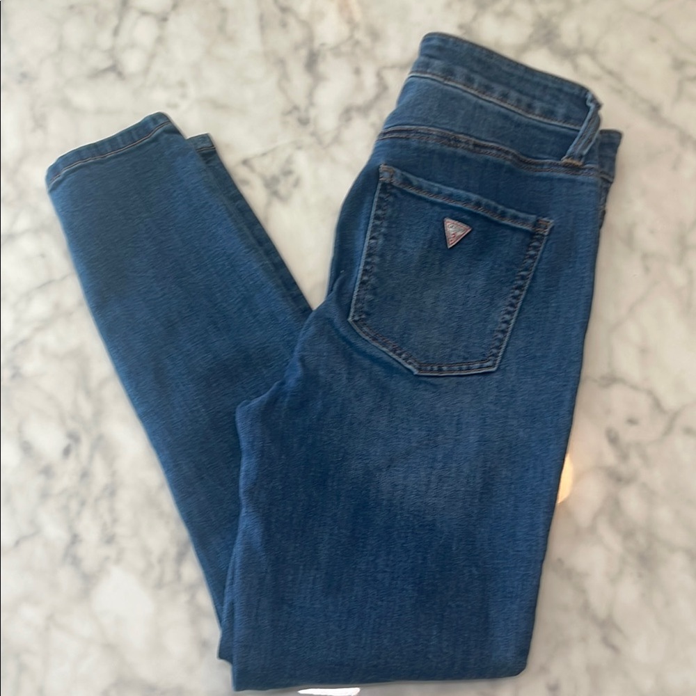 Guess Women's Dark Blue Skinny Jeans